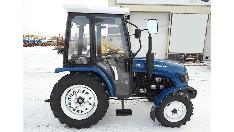 Четрпиллер XT-354 с кабиной